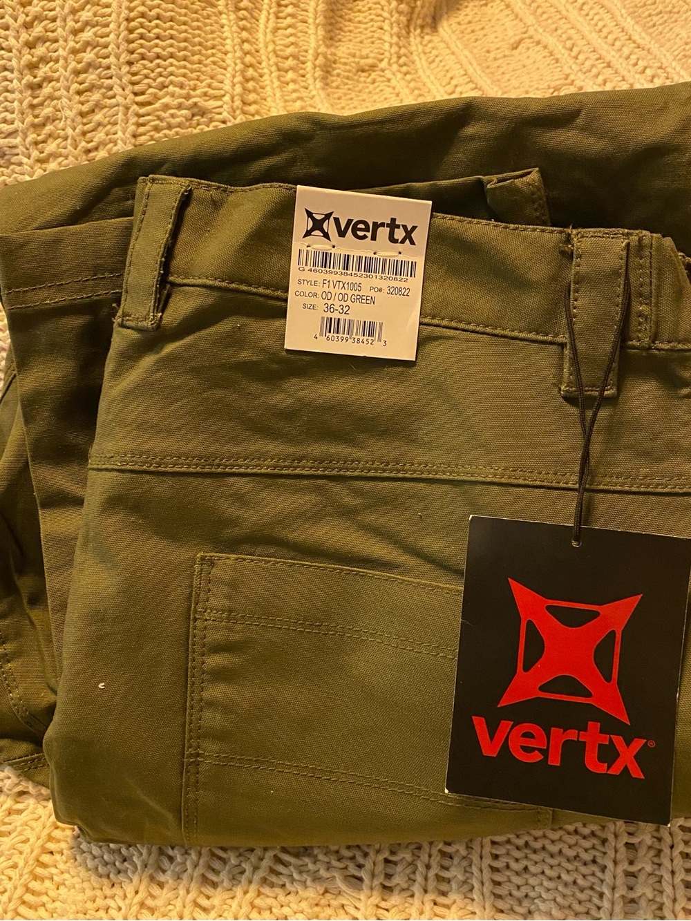 Vertx Men's OD Green Tactical Pants